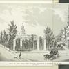 View of City Hall, Park Theatre, Broadway and Chatham St. etc. 1822