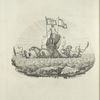 Whitehall Watermen's plate for the land procession.]