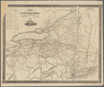 Map of the New York state canals completed and in progress