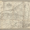 Map of the rail roads of the State of New York