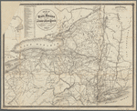 Map of the rail roads of the State of New York