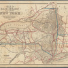 Map of the rail-roads of the state of New York