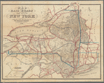 Map of the rail-roads of the state of New York