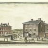 Le coin de F. Street Washington vis-à-vis nôtre maison été de 1817.