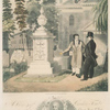 A view of Cooke's tomb in Saint Paul's church yard New York.