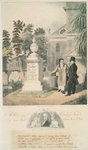 A view of Cooke's tomb in Saint Paul's church yard New York.