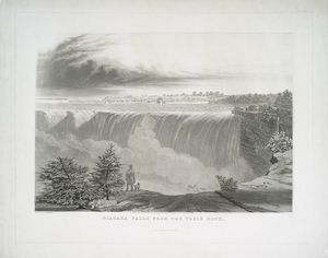 Niagara Falls from the Table Rock.