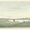 Washington City.  Alexandria Bridge.  Mountains in Maryland.