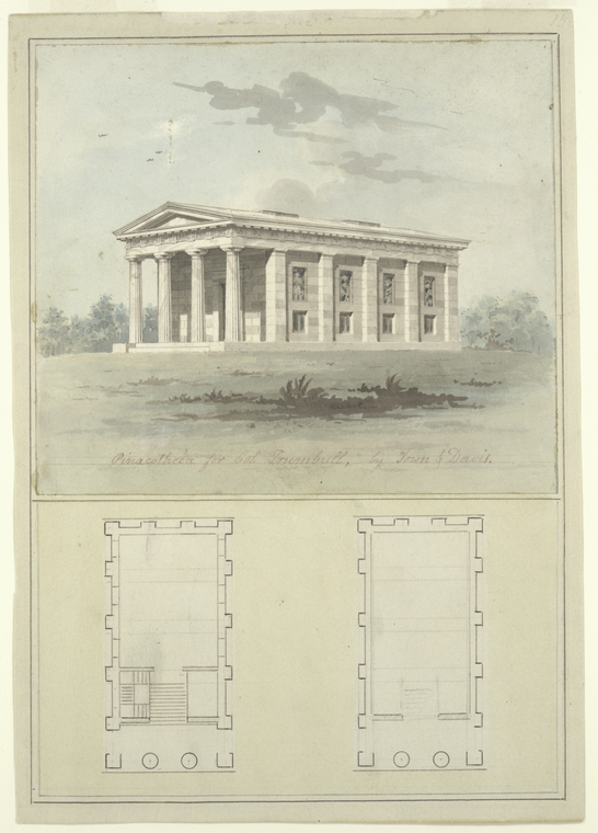 Pinacotheca for Col. Trumbull. - NYPL Digital Collections