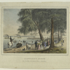 Baptising scene.  Near the White Fort, Hudson River.  New-York.