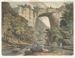 View of the Natural Bridge, Virginia.