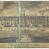 A south prospect of ye flourishing city of New York in the province of New York in America.