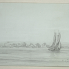28 Xbre 1836 Jersey City en face New-York.