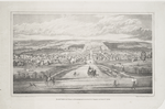 East view of Ithaca, Tompkins County, N.Y.  Taken in Septr. 1836.