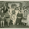 Club Cubano Inter-Americano officials and guests at an Acto a Martí celebration
