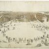 Unfinished bird's-eye view of Lower New York