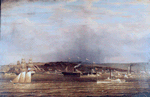 The arrival of the Great Western at New York, April 23, 1838