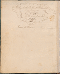 Elizabeth De Hart Bleecker diary