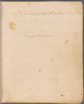 Elizabeth De Hart Bleecker diary
