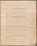 Elizabeth De Hart Bleecker diary