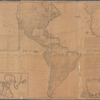 A map of the whole continent of America: divided into North and South and West Indies with a copius table fully shewing the several possessions of each European prince & state, as settled by the definitive treaty concluded at Paris Feby. 10th 1763 the clauses of which relative thereto are inserted