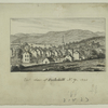 East view of Peekskill N.Y. 1840.