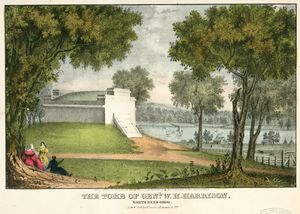 The tomb of Genl. W.H. Harrison, North Bend, Ohio
