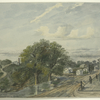 Corner of Fu[l]ton and De Kalb Av's Brooklyn in 1848