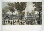View of the water celebration, on Boston Common October 25th. 1848.