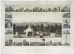 View of Washington City and Georgetown.