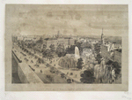 New York City Hall, park and environs.