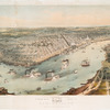 Bird's eye view of New Orleans.