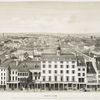 Panoramic views of Philadelphia, from the State House.  North view, looking across Chestnut St. towards Spring Garden, Northern Liberties and Kensington.