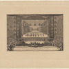 Theatre fait dans la mesme allée, sur le quel la comédie, et le ballet de La princesse d'Elide furent representéz