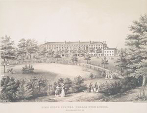 Lime Stone Springs, Female High School, Spartanburgh Dist., S.C.