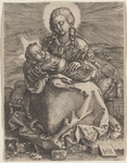 The Virgin and Child in Swaddling Clothes