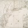 A new map of New England, New York, New I[J]arsey, Pensilvania, Maryland, and Virginia.