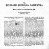 The English musical gazette, or, Monthly intelligencer
