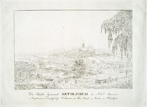Die Brüder Gemeinde Bethlehem in Nord America in Pensylvanien....
