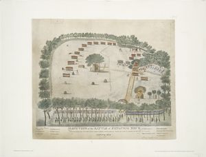 First view of the battle of Patapsco Neck [Baltimore Maryland]
