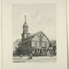 New York Post Office on Nassau Street, formerly the New and The later the Middle Dutch Church