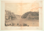 Great suspension bridge at Lewiston and Queenston, over the Niagara River six miles below Niagara Falls.