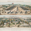 Rendezvous of distribution, birds eye view of Camp Convalescent near Alexandria, Va.