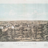 View of Melrose and surroundings, taken from the Ursuline Convent, Westchester Co. N.Y.