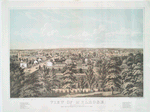 View of Melrose and surroundings, taken from the Ursuline Convent, Westchester Co. N.Y.