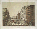 Proposed Arcade Railway. Under Broadway, view near Wall Street.