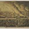 The great fire at Chicago Oct. 9th. 1871. View from west side.