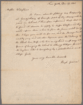 Hugh Gaine letter to Messrs. Webster