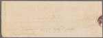 New-York United Whaling Company receipt to Hugh Gaine