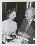 Dorothy Kilgallen and Ernest Hemingway at the Stork Club